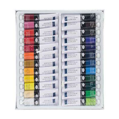 Farby akrylowe R&L Essentials, 24 kolory x 21ml - 2
